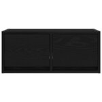 vidaXL Meubles TV 2 Pièces chêne noir 60x31x25 5 cm bois d'ingénierie