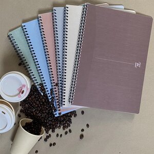 Cahier à spirale My Rec'Up A5 petits carreaux coloris aléatoires OXFORD