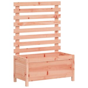 vidaXL Jardinière avec support 79x39 5x114 cm bois massif douglas