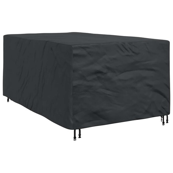vidaXL Housse pour meubles Uni Noir 143 x 225 x 90 cm 600D