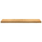 vidaXL Marches d'escalier 2 Pièces marron clair 100x25x2 cm chêne massif