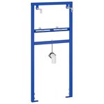 vidaXL Cadre de montage dissimulé pour lavabo 50x112-136 cm Acier