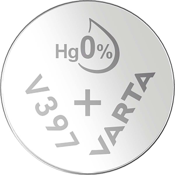 Pile oxyde argent 'Watch' V397 (SR59) SR726SW 1 55 Volt VARTA