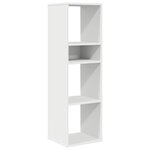 vidaXL Bibliothèque blanc 34x31x112 cm bois d'ingénierie