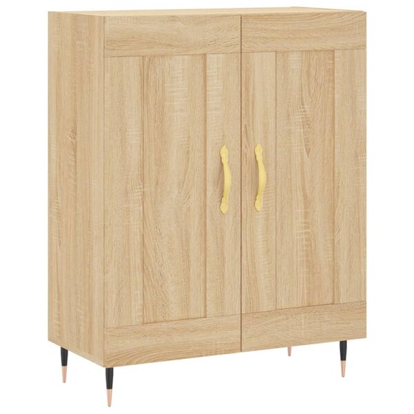vidaXL Buffet chêne sonoma 69 5x34x90 cm bois d'ingénierie