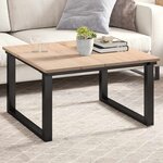 vidaXL Dessus de table 2 Pièces 80x40x1 7cm rectangulaire bois pin massif