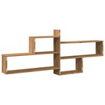 vidaXL Étagère murale chêne artisanal 167 5x18x68 cm bois ingénierie