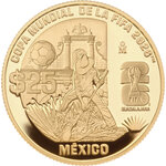 Monnaie FIFA WORLD CUP 26 Guadalajara Or 25 Pesos Mexico 2026 (PRÉCOMMANDE)