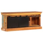 vidaXL Meuble TV 110 x 30 x 45 cm Bois de récupération massif