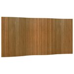 vidaXL Cloison de séparation marron largeur 400 cm hauteur 165 cm bambou