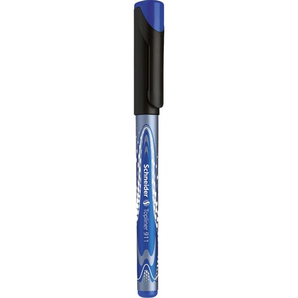 Feutre Fineliner Topliner 911 04 bleu SCHNEIDER