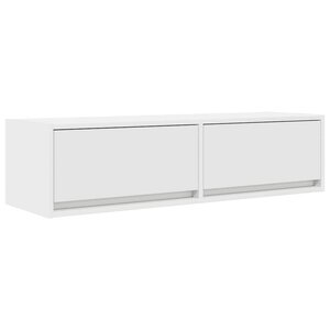vidaXL Meuble TV Blanc 100 x 31 x 25.5 cm Bois d'ingénierie