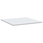 vidaXL Coussins de Matelas Blanc 200 x 200 cm