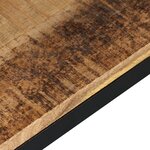 vidaXL Banc Bois de manguier massif 160x35x45 cm