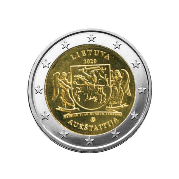 2 euros commémorative Lituanie 2020 - Aukstaitija.