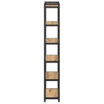 vidaXL Bibliothèque chêne artisanal 40 x 30 x 188 cm Bois d'ingénierie