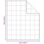 vidaXL Ensemble de Duvet avec oreiller 3 pièces Blanc Plume de canard