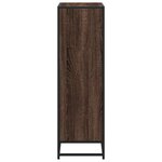 vidaXL Bibliothèque chêne marron 65 5x33x107 5 cm bois d'ingénierie