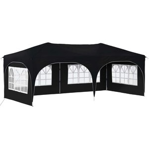 vidaXL Tente de fête pop-up 575 x 288 x 245 cm Anthracite Tissu Oxford