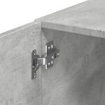 vidaXL Armoire murale gris béton 80x42 5x40 cm bois d'ingénierie