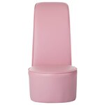 vidaXL Chaise en forme de chaussure à talon haut rose similicuir
