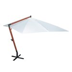 vidaXL Parasol 300 x 400 cm Blanc
