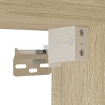 vidaXL Armoire murale chêne sonoma 30x42 5x40 cm bois d'ingénierie