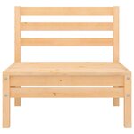 Salon de jardin meuble d'extérieur ensemble de mobilier 3 pièces bois de pin massif 02_0016033