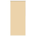 vidaXL Store enrouleur occultant 84 4 x 230 cm  largeur du tissu 80 cm  beige