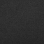 vidaXL Banc de rangement pliable Noir 76x38x38 cm Faux lin