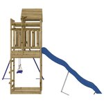 vidaXL Aire de jeux d'extérieur bois de pin imprégné