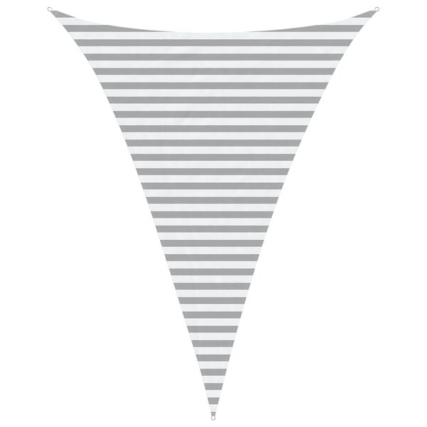 vidaXL Voile d'ombre 3 x 4 x 4 m 100   polyester Oxford Triangulaire
