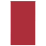 vidaXL Store enrouleur occultant rouge largeur du tissu 126 6 cm