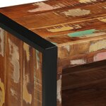 vidaXL Banc à chaussures Multicolore 100x40x50 cm Bois de récupération massif