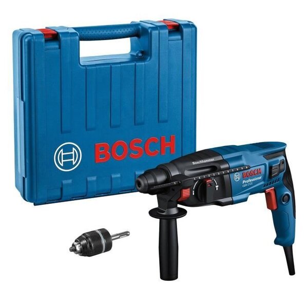 Perforateur-burineur SDS Plus 720W GBH 2-21 (mandrin automatique) en coffret standard