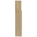 vidaXL Armoire de tête de lit Chêne sonoma 120x19x103 5 cm