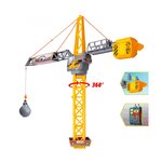 Dickie 203729022 - Grue radio commandée Mighty Crane