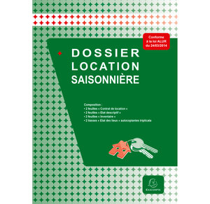 Dossier location saisonnière EXACOMPTA