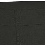 vidaXL Banc Noir 100x35x41 cm Tissu