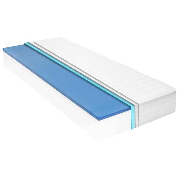 vidaXL Matelas 140 x 200 cm Mousse à mémoire de forme Visco 18 cm H2