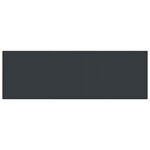 vidaXL Table de jardin pour repas Anthracite 300 x 100 x 73 cm