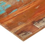 vidaXL Dessus de table rectangulaire 60x100 cm 15-16 mm Bois récupéré
