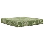 vidaXL Coussin de canapé d'extérieur 3 Pièces Modèle feuille Polyester
