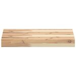 vidaXL Étagères flottantes 4 Pièces 40x30x4 cm acacia massif non traité