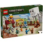 LEGO® Minecraft™ 21273 : Les Ghasts attaquent le village avec montgolfière et personnages
