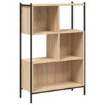 vidaXL Bibliothèque chêne sonoma 72x28x109 cm bois d'ingénierie