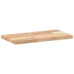 vidaXL Étagères flottantes 2 Pièces 60x20x2 cm acacia massif non traité