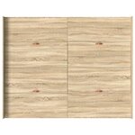 vidaXL Cadre de lit avec rangement Chêne sonoma 140 x 190 cm