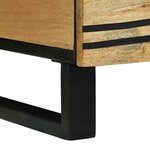 vidaXL Table Basse - 80 x 54 x 40 cm - Bois de Mangue Solide