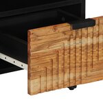 Buffet TV vidaXL 100x33 5x46 cm en Bois Massif d'Acacia